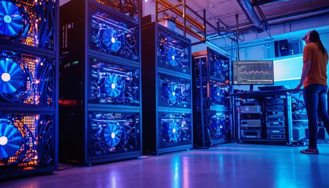 Bitcoin mining för nybörjare: Kom igång 2025