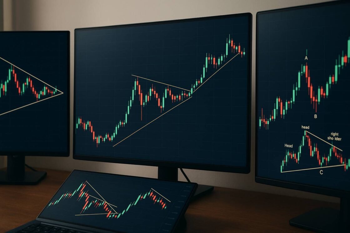 Lär dig identifiera och handla på pålitliga kryptomönster. Omfattande guide till teknisk analys, sentiment och AI-verktyg för framgångsrik kryptotrading.
