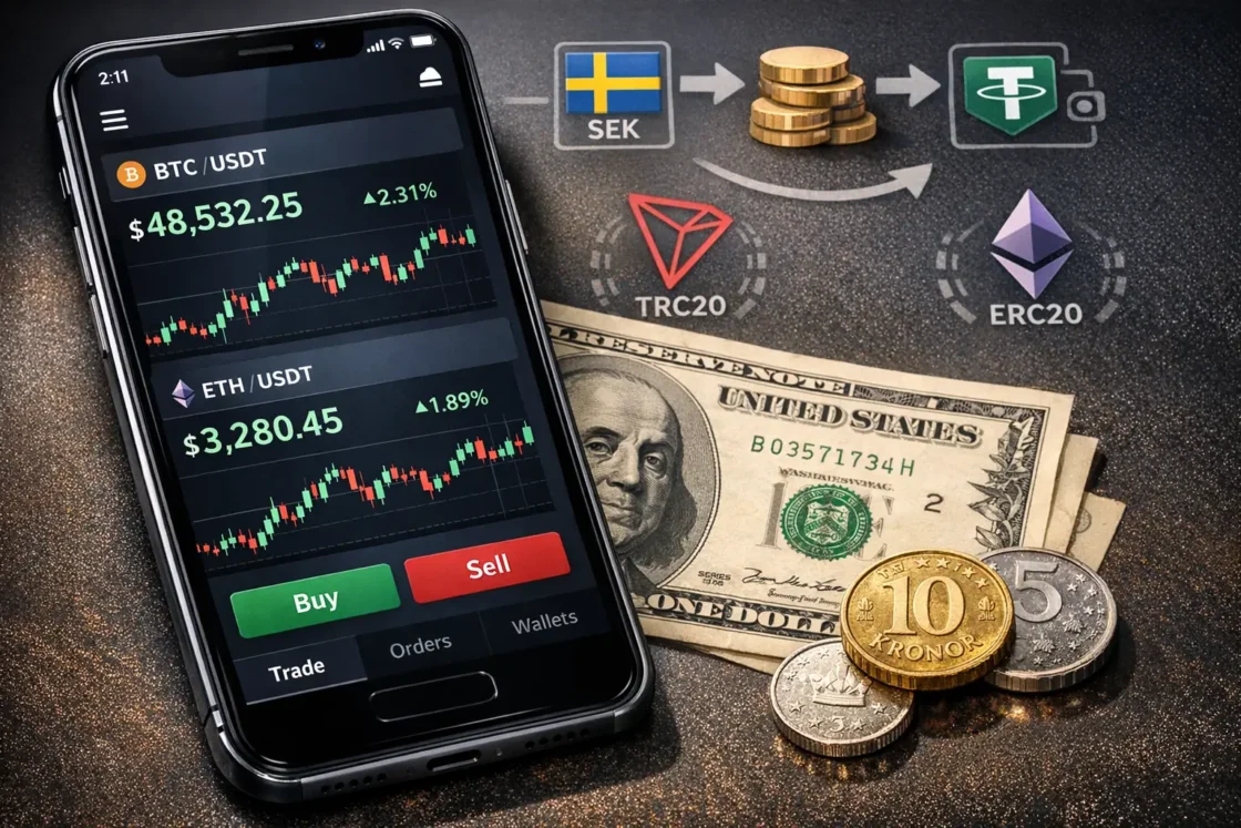 Vad är USDT? En komplett guide till Tether för nybörjare 20252025-12-17T15:26:31.168Z